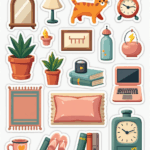 General Purpose Stickers -  Sheet v142